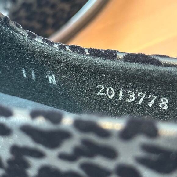 SAS Bliss Women's Slip On Wedge Black Leopard Size 11 Narrow - Picture 8 of 9